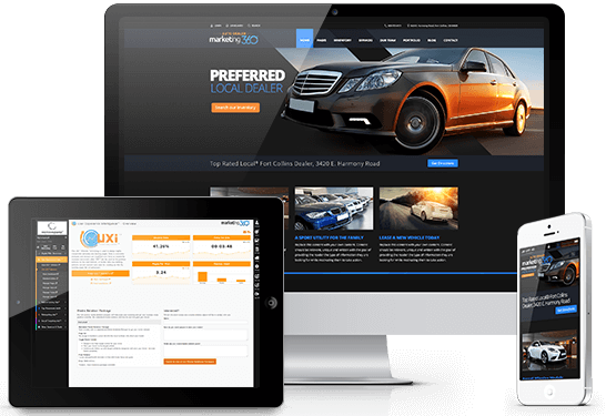 car dealer website template