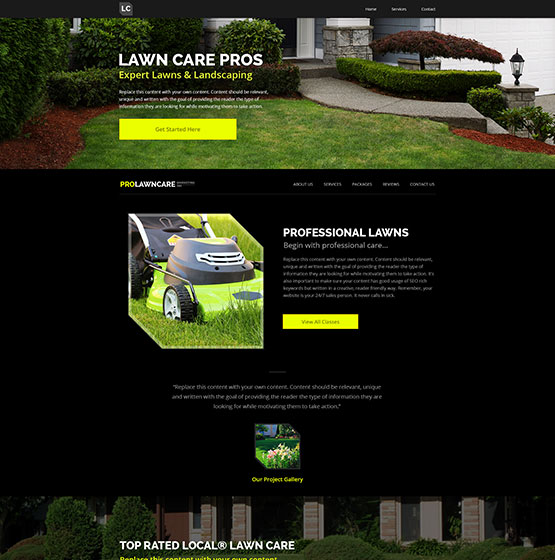 lawn care website templates barca fontanacountryinn com free lawn care website templates